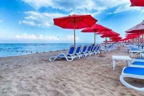 Chalet Porto South Beach - Beach Front Sea View Ain Sukhna Buitenkant foto
